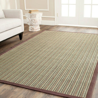 Safavieh Natural Fiber nf442c Blue / Purple Natural Fiber Area Rug