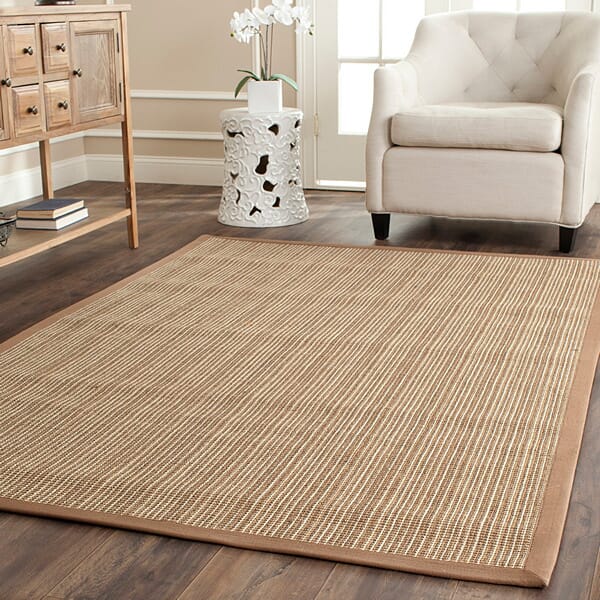 Safavieh Natural Fiber Nf442D Tan / Tan Natural Fiber Area Rug