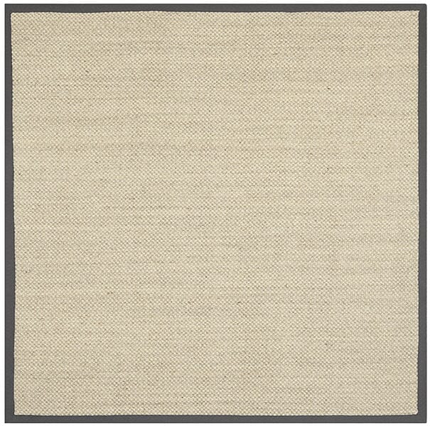 Safavieh Natural Fiber Nf443B Marble / Grey Rugs.