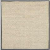 Safavieh Natural Fiber Nf443B Marble / Grey Rugs.