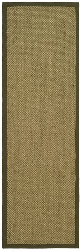 Safavieh Natural Fiber Nf443C Natural / Green Natural Fiber Area Rug