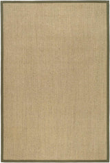 Safavieh Natural Fiber nf443c Natural / Green Rugs.