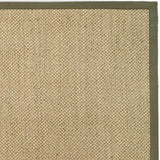 Safavieh Natural Fiber nf443c Natural / Green Rugs.
