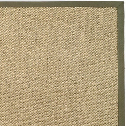 Safavieh Natural Fiber nf443c Natural / Green Natural Fiber Area Rug