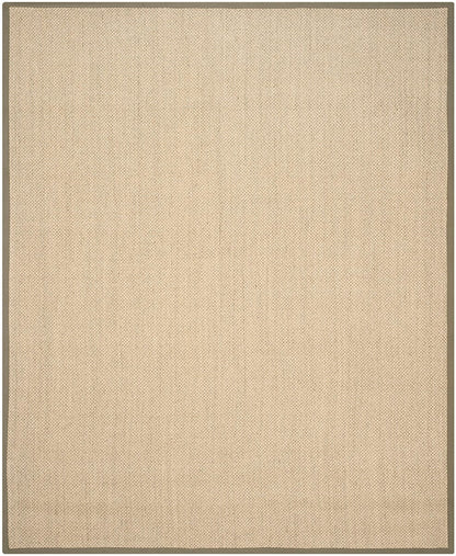 Safavieh Natural Fiber nf443c Natural / Green Natural Fiber Area Rug