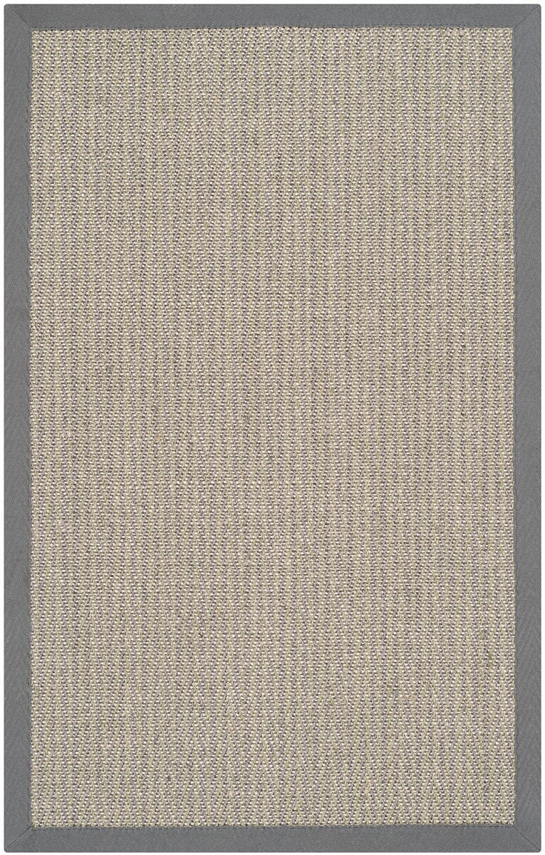 Safavieh Natural Fiber Nf444A Grey Brown / Grey Natural Fiber Area Rug