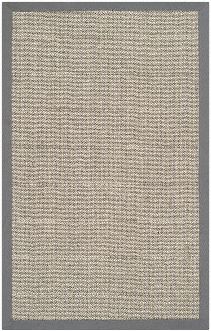 Safavieh Natural Fiber Nf444A Grey Brown / Grey Natural Fiber Area Rug