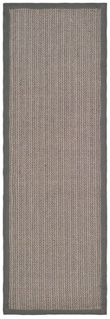 Safavieh Natural Fiber Nf444A Grey Brown / Grey Rugs.