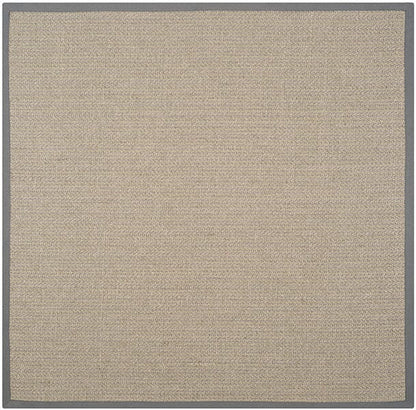 Safavieh Natural Fiber Nf444A Grey Brown / Grey Natural Fiber Area Rug