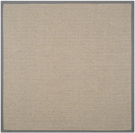 Safavieh Natural Fiber Nf444A Grey Brown / Grey Rugs.