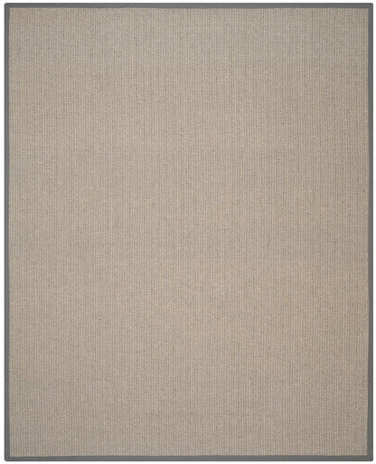 Safavieh Natural Fiber Nf444A Grey Brown / Grey Natural Fiber Area Rug