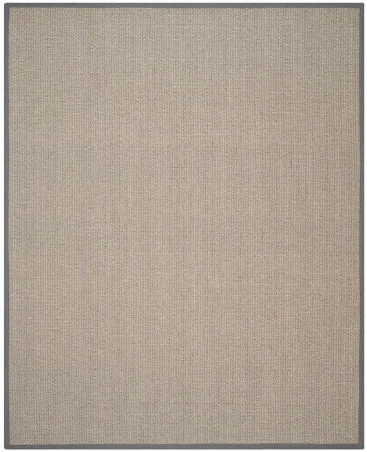 Safavieh Natural Fiber Nf444A Grey Brown / Grey Natural Fiber Area Rug