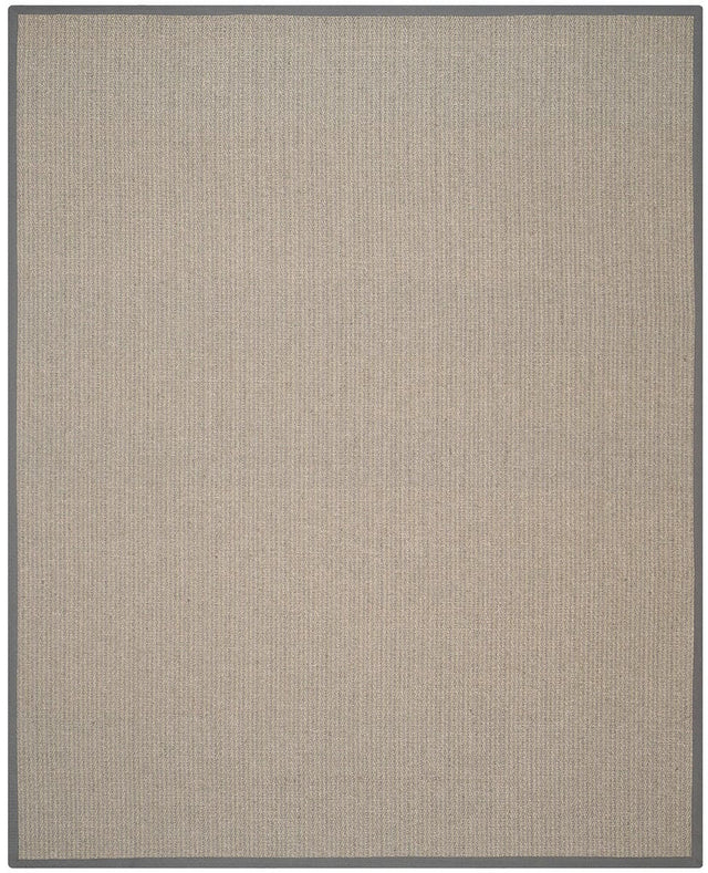 Safavieh Natural Fiber Nf444A Grey Brown / Grey Rugs.