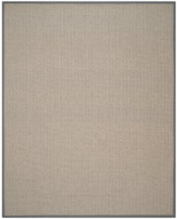 Safavieh Natural Fiber Nf444A Grey Brown / Grey Natural Fiber Area Rug