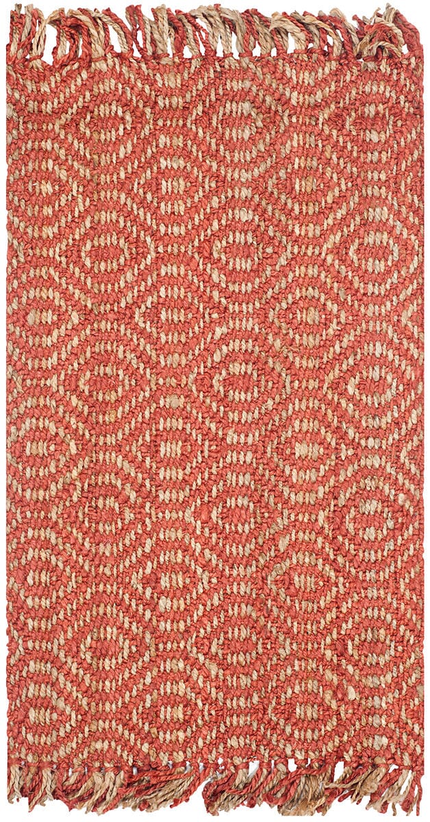 Safavieh Natural Fiber Nf445A Rust Natural Fiber Area Rug