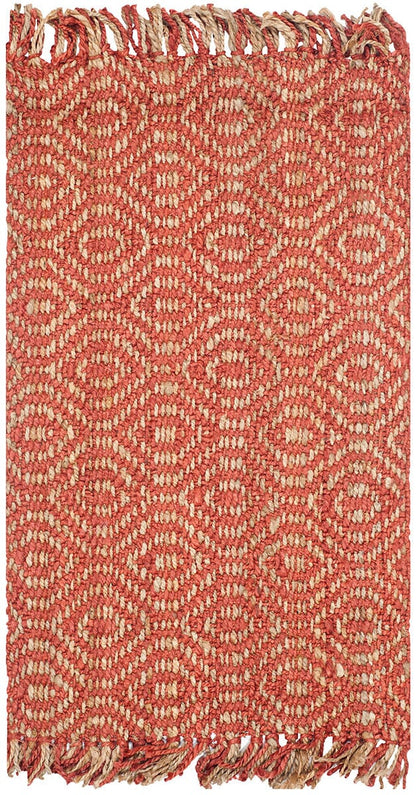 Safavieh Natural Fiber Nf445A Rust Natural Fiber Area Rug