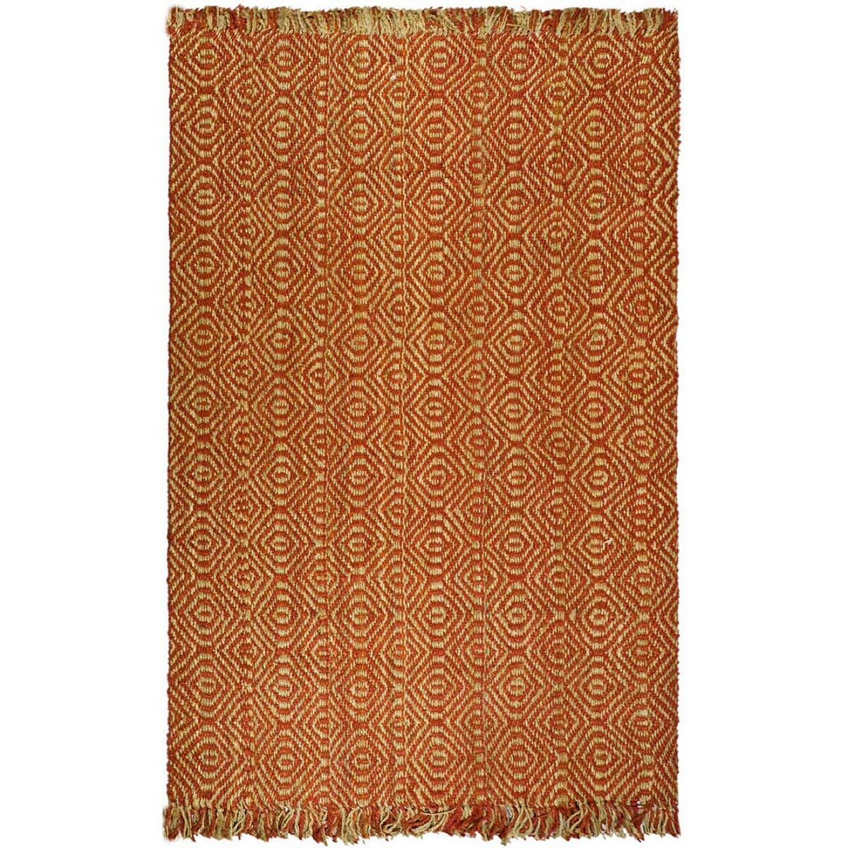 Safavieh Natural Fiber Nf445A Rust Rugs.