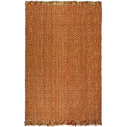 Safavieh Natural Fiber Nf445A Rust Natural Fiber Area Rug