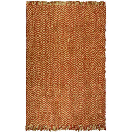 Safavieh Natural Fiber Nf445A Rust Rugs.