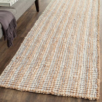 Safavieh Natural Fiber Nf447K Grey / Natural Natural Fiber Area Rug