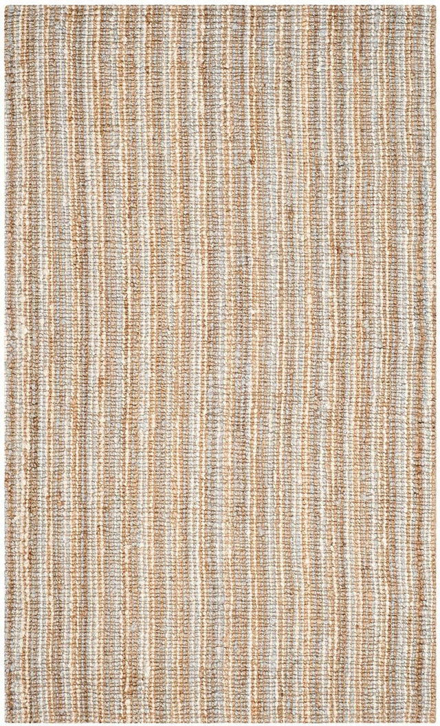 Safavieh Natural Fiber Nf447K Grey / Natural Rugs.