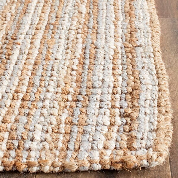 Safavieh Natural Fiber Nf447K Grey / Natural Natural Fiber Area Rug