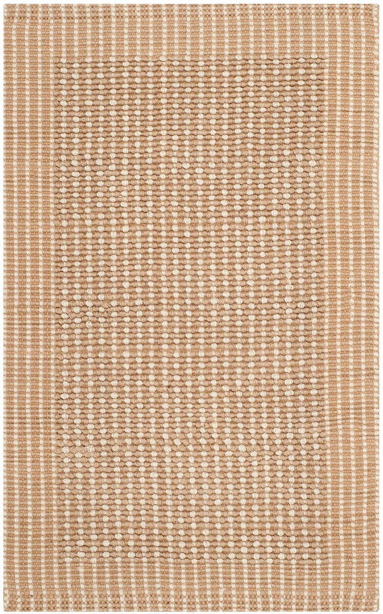 Safavieh Natural Fiber Nf449A Ivory / Beige Natural Fiber Area Rug