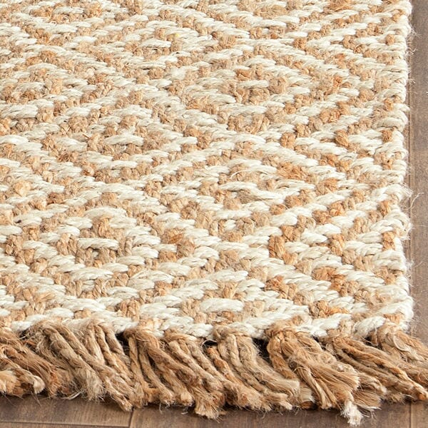 Safavieh Natural Fiber Nf450A Natural / Ivory Natural Fiber Area Rug