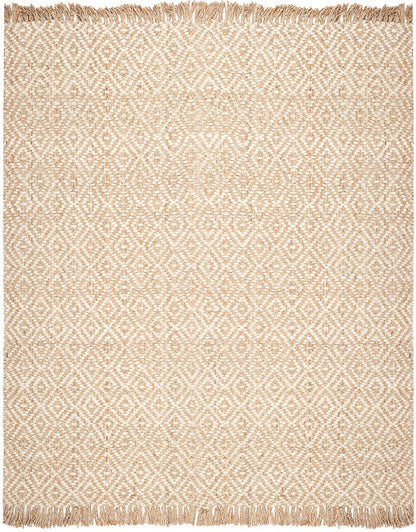 Safavieh Natural Fiber Nf450A Natural / Ivory Natural Fiber Area Rug