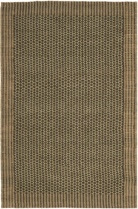 Safavieh Natural Fiber Nf451B Charcoal / Green Natural Fiber Area Rug