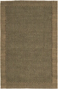 Safavieh Natural Fiber Nf451B Charcoal / Green Natural Fiber Area Rug