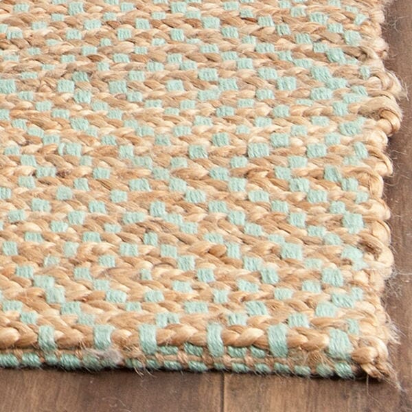 Safavieh Natural Fiber Nf453A Natural / Green Rugs.