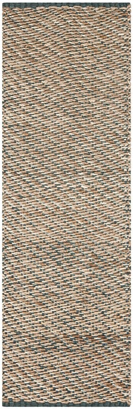 Safavieh Natural Fiber Nf454A Blue / Natural Natural Fiber Area Rug