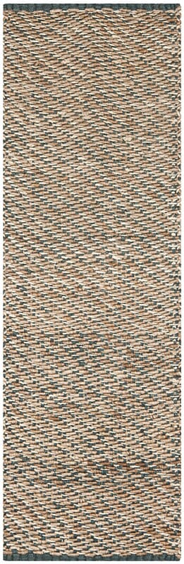 Safavieh Natural Fiber Nf454A Blue / Natural Rugs.