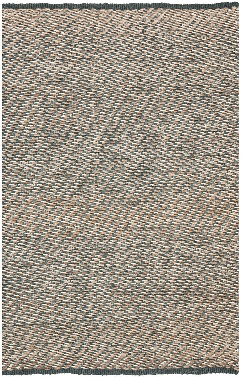 Safavieh Natural Fiber Nf454A Blue / Natural Rugs.