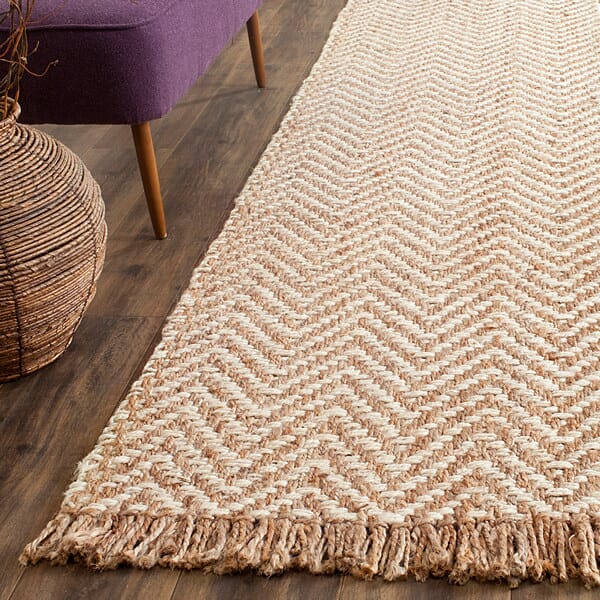 Safavieh Natural Fiber Nf458A Bleach / Natural Natural Fiber Area Rug