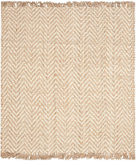 Safavieh Natural Fiber Nf458A Bleach / Natural Natural Fiber Area Rug