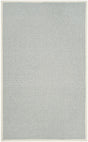 Safavieh Natural Fiber Nf463B Silver/Grey Rug.