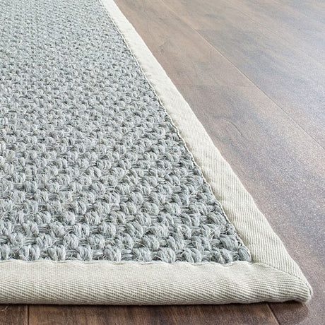 Safavieh Natural Fiber Nf463B Silver/Grey Rug.