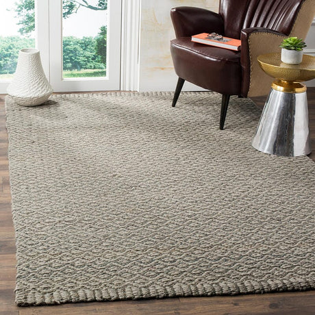 Safavieh Natural Fiber Nf473A Grey Rugs.