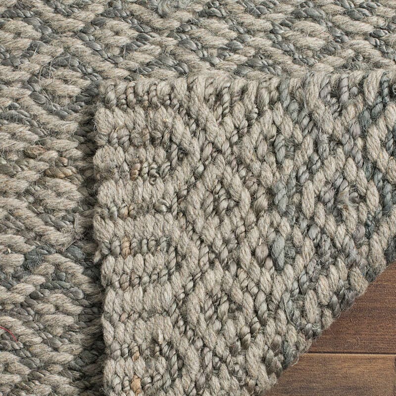 Safavieh Natural Fiber Nf473A Grey Area Rug