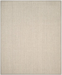 Safavieh Natural Fiber Nf475A Grey Solid Color Area Rug