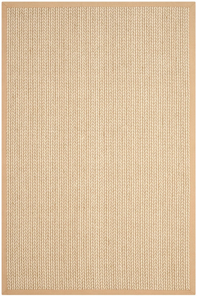 Safavieh Natural Fiber Nf475B Beige Solid Color Area Rug