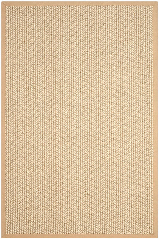 Safavieh Natural Fiber Nf475B Beige Solid Color Area Rug