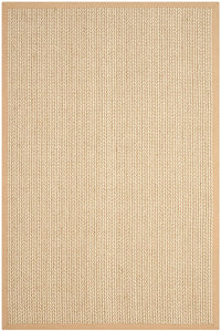 Safavieh Natural Fiber Nf475B Beige Solid Color Area Rug