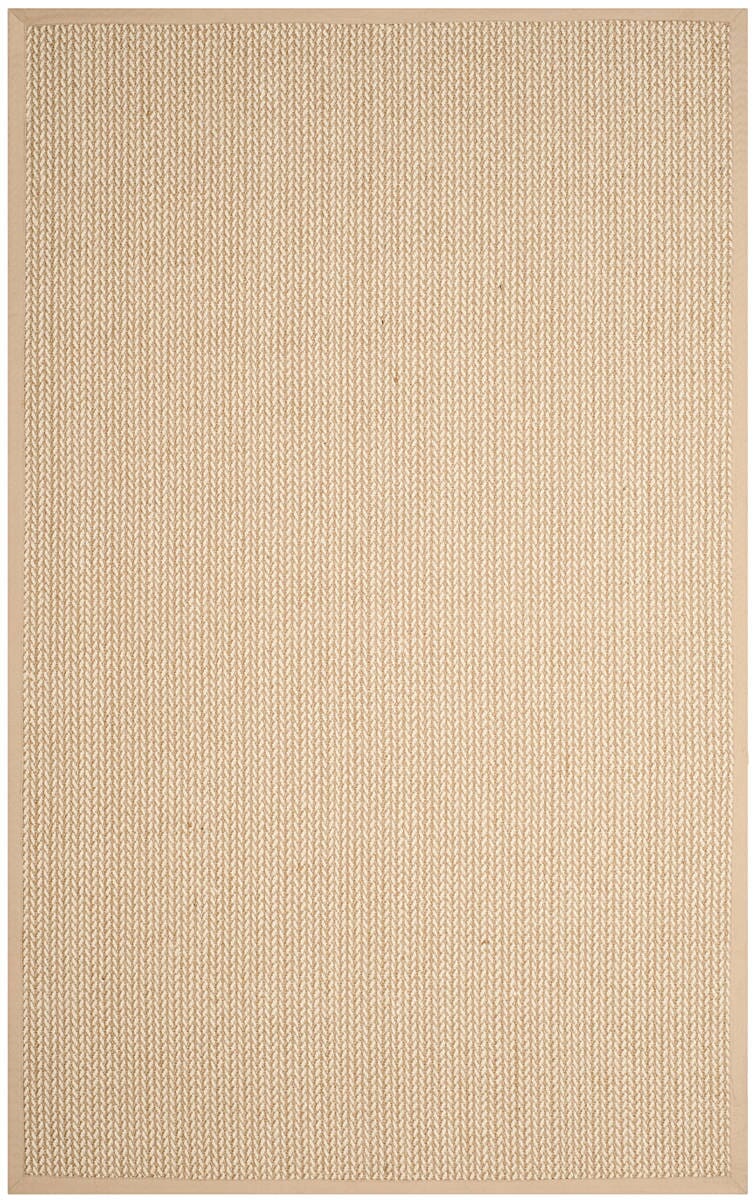 Safavieh Natural Fiber Nf475B Beige Solid Color Area Rug