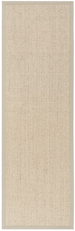 Safavieh Natural Fiber Nf475C Light Grey Solid Color Area Rug