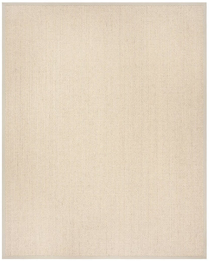 Safavieh Natural Fiber Nf475C Light Grey Solid Color Area Rug