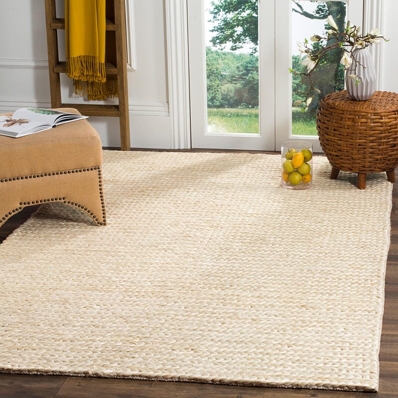 Safavieh Natural Fiber Nf520A Ivory Area Rug