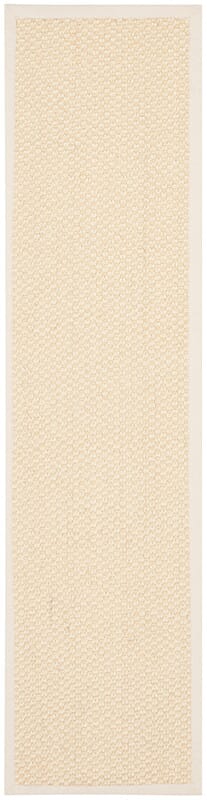 Safavieh Natural Fiber Nf525A Creme Solid Color Area Rug